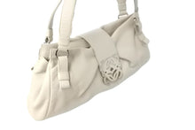 Load image into Gallery viewer, LOEWE ロエベ アナグラム レザー ワンショルダーバッグ アイボリー ロゴ ハンドバッグ カバン 鞄 良品 中古 59050
