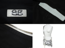 Load image into Gallery viewer, BALENCIAGA バレンシアガ ショルダーバッグ LE CAGOLE XS グラフィティプリント 671309210GB9060 シルバー金具 美品 中古 59052
