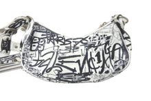 Load image into Gallery viewer, BALENCIAGA バレンシアガ ショルダーバッグ LE CAGOLE XS グラフィティプリント 671309210GB9060 シルバー金具 美品 中古 59052