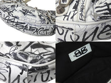 Load image into Gallery viewer, BALENCIAGA バレンシアガ ショルダーバッグ LE CAGOLE XS グラフィティプリント 671309210GB9060 シルバー金具 美品 中古 59052