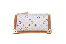 Load image into Gallery viewer, LOUIS VUITTON ルイヴィトン ポシェット クレ コインケース モノグラム マルチカラー ブロン M92655 ゴールド 美品 中古 59058