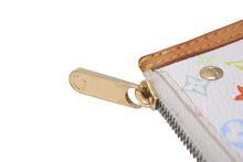 Load image into Gallery viewer, LOUIS VUITTON ルイヴィトン ポシェット クレ コインケース モノグラム マルチカラー ブロン M92655 ゴールド 美品 中古 59058