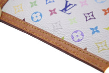 Load image into Gallery viewer, LOUIS VUITTON ルイヴィトン ポシェット クレ コインケース モノグラム マルチカラー ブロン M92655 ゴールド 美品 中古 59058