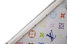 Load image into Gallery viewer, LOUIS VUITTON ルイヴィトン ポシェット クレ コインケース モノグラム マルチカラー ブロン M92655 ゴールド 美品 中古 59058