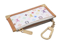 Load image into Gallery viewer, LOUIS VUITTON ルイヴィトン ポシェット クレ コインケース モノグラム マルチカラー ブロン M92655 ゴールド 美品 中古 59058
