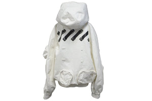 OFF-WHITE オフホワイト ジャケット ボンバージャケット ティーンエイジエンジニアリング OMEA202T22FAB001 マルチポケット 美品 中古 59077 