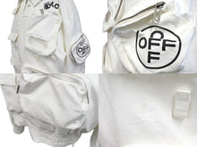 画像をギャラリービューアに読み込む, OFF-WHITE オフホワイト ジャケット ボンバージャケット ティーンエイジエンジニアリング OMEA202T22FAB001 マルチポケット 美品 中古 59077 