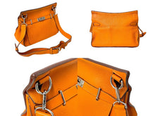 Load image into Gallery viewer, HERMES エルメス ショルダーバッグ ジプシエール34 □O金具 トリヨンクレマンス フー シルバー金具 良品 中古 59081