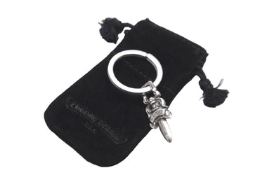 CHROME HEARTS クロムハーツ #5 ダガー キーリング キーホルダー キーチャーム 11g シルバー 美品 中古 59094