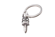 Load image into Gallery viewer, CHROME HEARTS クロムハーツ #5 ダガー キーリング キーホルダー キーチャーム 11g シルバー 美品 中古 59094