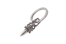 Load image into Gallery viewer, CHROME HEARTS クロムハーツ #5 ダガー キーリング キーホルダー キーチャーム 11g シルバー 美品 中古 59094