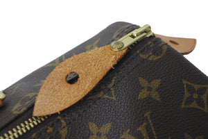 LOUIS VUITTON ルイヴィトン ボストンバッグ M41107 スピーディ35 モノグラムキャンバス ブラウン 美品 中古 59101