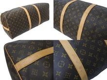 画像をギャラリービューアに読み込む, LOUIS VUITTON ルイヴィトン キーポルバンドリエール60 モノグラムキャンバス ボストンバッグ M41412 ゴールド金具 美品 中古 59102