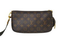 Load image into Gallery viewer, LOUIS VUITTON ルイヴィトン ショルダーバッグ M44813 ミュルティ ポシェット アクセソワール マロン カーキ 良品 中古 59104
