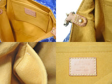 Load image into Gallery viewer, LOUIS VUITTON ルイヴィトン ハンドバッグ モノグラムデニム ミニプリーティ ブルー ゴールド金具 M95050 美品 中古 59112