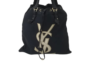 YSL イヴサンローラン 本革 スタッズ 赤系 カハラ トートバッグ