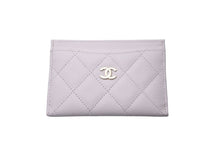 Load image into Gallery viewer, 新品未使用 CHANEL シャネル カードケース ココマーク 28番台 ホワイト グレインドカーフスキン AP0213 シルバー金具 中古 59128