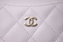 Load image into Gallery viewer, 新品未使用 CHANEL シャネル カードケース ココマーク 28番台 ホワイト グレインドカーフスキン AP0213 シルバー金具 中古 59128