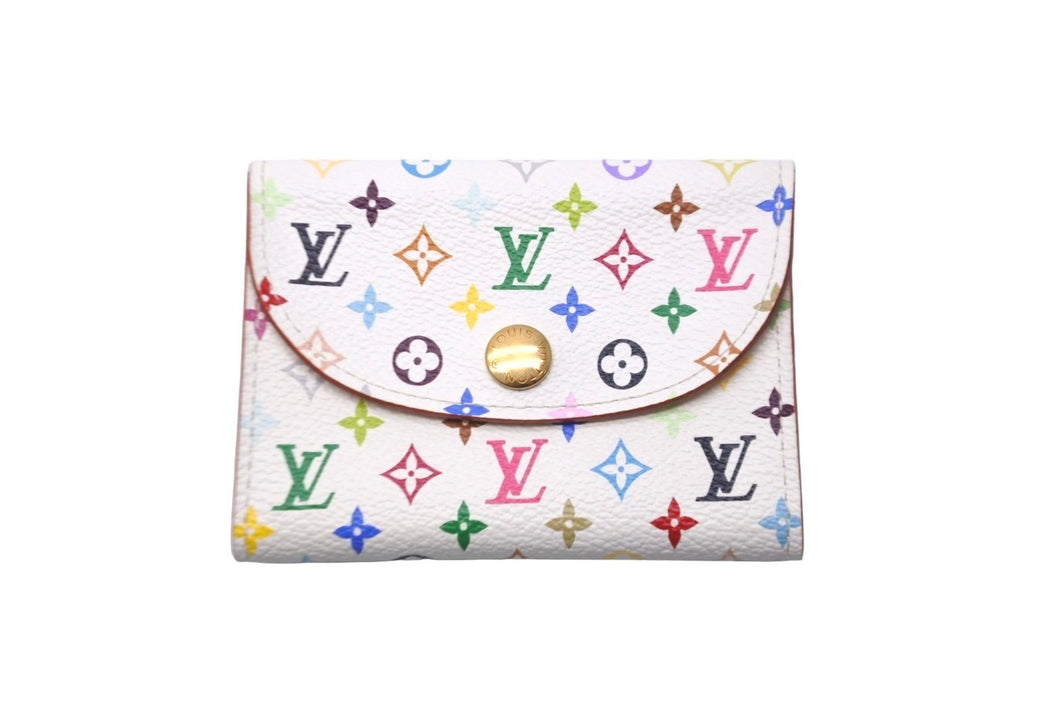 LOUIS VUITTON ルイヴィトン カードケース M66558 アンヴェロップカルト ドゥ ヴィジット モノグラムマルチカラー 美品 中古 59129