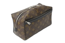 Load image into Gallery viewer, LOUIS VUITTON ルイヴィトン ポーチ M40378 トゥルーストワレ モノグラムマカサー ブラウン シルバー金具 美品 中古 59132