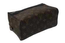 Load image into Gallery viewer, LOUIS VUITTON ルイヴィトン ポーチ M40378 トゥルーストワレ モノグラムマカサー ブラウン シルバー金具 美品 中古 59132