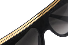 Load image into Gallery viewer, 初期 極美品 LOUIS VUITTON ルイヴィトン ミリオネア 初期 サングラス 61□15 Z0098e ブラック ゴールド 中古 59134