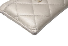 Load image into Gallery viewer, CHANEL シャネル カードケース ココマーク 22番台 ベージュ グレインドカーフスキン ゴールド金具 良品 中古 59136