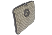 Load image into Gallery viewer, GUCCI グッチ クラッチバッグ PCケース タブレットケース GGスプリーム GG柄 総柄 493075 ブラウン 美品 中古 59139