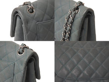 Load image into Gallery viewer, CHANEL シャネル チェーンショルダーバッグ デカマトラッセ A58600 17番台 2013年 キャビアスキン ブルー シルバー 良品 中古 59147