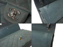 Load image into Gallery viewer, CHANEL シャネル チェーンショルダーバッグ デカマトラッセ A58600 17番台 2013年 キャビアスキン ブルー シルバー 良品 中古 59147