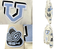 Load image into Gallery viewer, 極美品 LOUIS VUITTON ルイヴィトン マルチパッチ ミックスドレザーバーシティブルゾン 22AW サイズ48 RM222 MJY HNL91X 中古59156