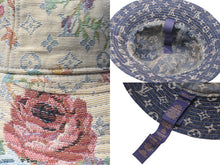 Load image into Gallery viewer, LOUIS VUITTON ルイヴィトン シャポー モノグラム タペストリー バケットハット リバーシブル MP3414 美品 中古 59167