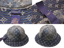 Load image into Gallery viewer, LOUIS VUITTON ルイヴィトン シャポー モノグラム タペストリー バケットハット リバーシブル MP3414 美品 中古 59167
