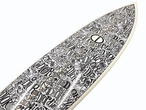 新品未使用 Dior × ShawnStussy ディオール ショーンステューシー コラボレーション 2020年 100本限定 サーフボード 中古 59168