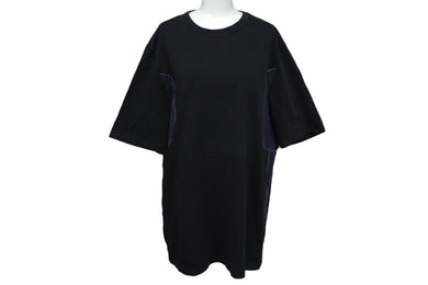 MARNI マルニ 19ss 半袖Ｔシャツ 切替 デザイン 50サイズ ブラック ネイビー HUMU0027Q0 良品 中古 59176