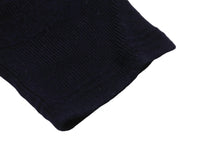 Load image into Gallery viewer, JIL SANDER ジルサンダー 七分袖 セーター ニット ネイビー ウール ビスコース JSUO751022 48 美品 中古 59178