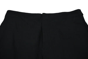 JIL SANDER ジルサンダー ジップトラウザーパンツ スラックス ジップポケット ブラック ウール 48 JSMP311631 良品 中古 59180