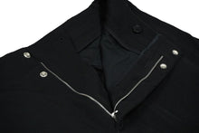 Load image into Gallery viewer, JIL SANDER ジルサンダー ジップトラウザーパンツ スラックス ジップポケット ブラック ウール 48 JSMP311631 良品 中古 59180