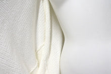 Load image into Gallery viewer, dublet タブレット ニット セーター 3D パッチ プルオーバー 胸ワニワッペン 裾カットオフ 2019SS ホワイト M 良品 中古 59182