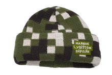 Load image into Gallery viewer, 新品未使用 新シーズン LOUIS VUITTON ルイヴィトン ニットキャップ ビーニー ファレル ダモフラージュ M7368A 59195