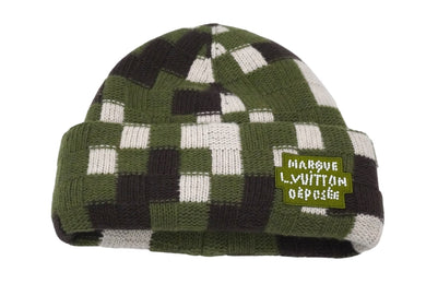 新品未使用 新シーズン LOUIS VUITTON ルイヴィトン ニットキャップ ビーニー ファレル ダモフラージュ M7368A 59195