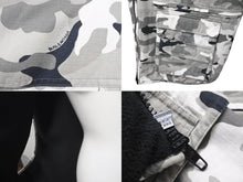 Load image into Gallery viewer, 新品同様 BALENCIAGA バレンシアガ ベスト 681459 カモフラージュプリント カーゴポケット コットン ブラック グレー 46 中古 59200