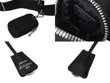 画像をギャラリービューアに読み込む, PRADA プラダ ホーボー チェーン 2WAY ショルダーバッグ RE-EDITION 2005 ブラック ナイロン 1BH204 美品 中古 59204 