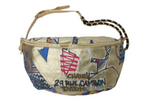 Load image into Gallery viewer, 極美品 CHANEL シャネル ココマーク エジプトコレクション バムバッグ ボディバッグ 28番台 ゴールド マルチカラー 中古 59239