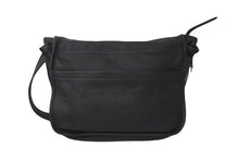 Load image into Gallery viewer, CHROME HEARTS クロムハーツ ショルダーバッグ ダガージップ ガンスリンガー レザー シルバー925 ブラック 美品 中古 59242