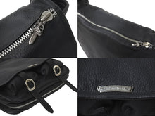 Load image into Gallery viewer, CHROME HEARTS クロムハーツ ショルダーバッグ ダガージップ ガンスリンガー レザー シルバー925 ブラック 美品 中古 59242
