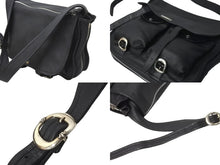 Load image into Gallery viewer, CHROME HEARTS クロムハーツ ショルダーバッグ ダガージップ ガンスリンガー レザー シルバー925 ブラック 美品 中古 59242