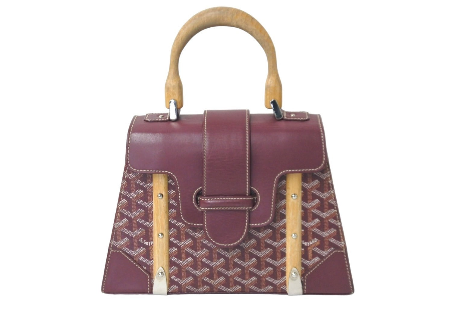 GOYARD キーチェーン ムスクトン ゴヤールディンキャンバス バーガンディ GOYARD キーチェーン ムスクトン ゴヤールディンキャンバス