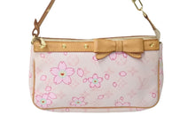 Load image into Gallery viewer, LOUIS VUITTON ルイヴィトン ハンドバッグ ポシェットアクセソワール チェリーブロッサム 村上隆氏 M92007 美品 中古 59249