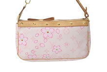 Load image into Gallery viewer, LOUIS VUITTON ルイヴィトン ハンドバッグ ポシェットアクセソワール チェリーブロッサム 村上隆氏 M92007 美品 中古 59249